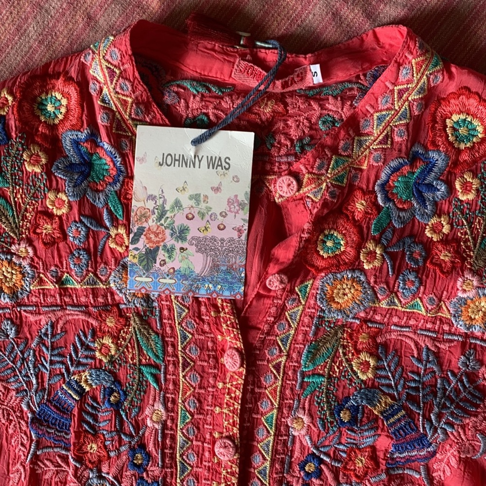 Johnny Was Mikones Tunic Size Small NWT - Picture 8 of 12